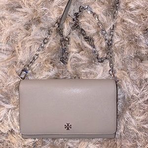 Tory Burch Robinson Chain Wallet